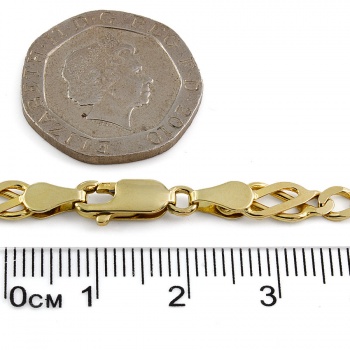 9ct gold 12.9g 18 inch Chain